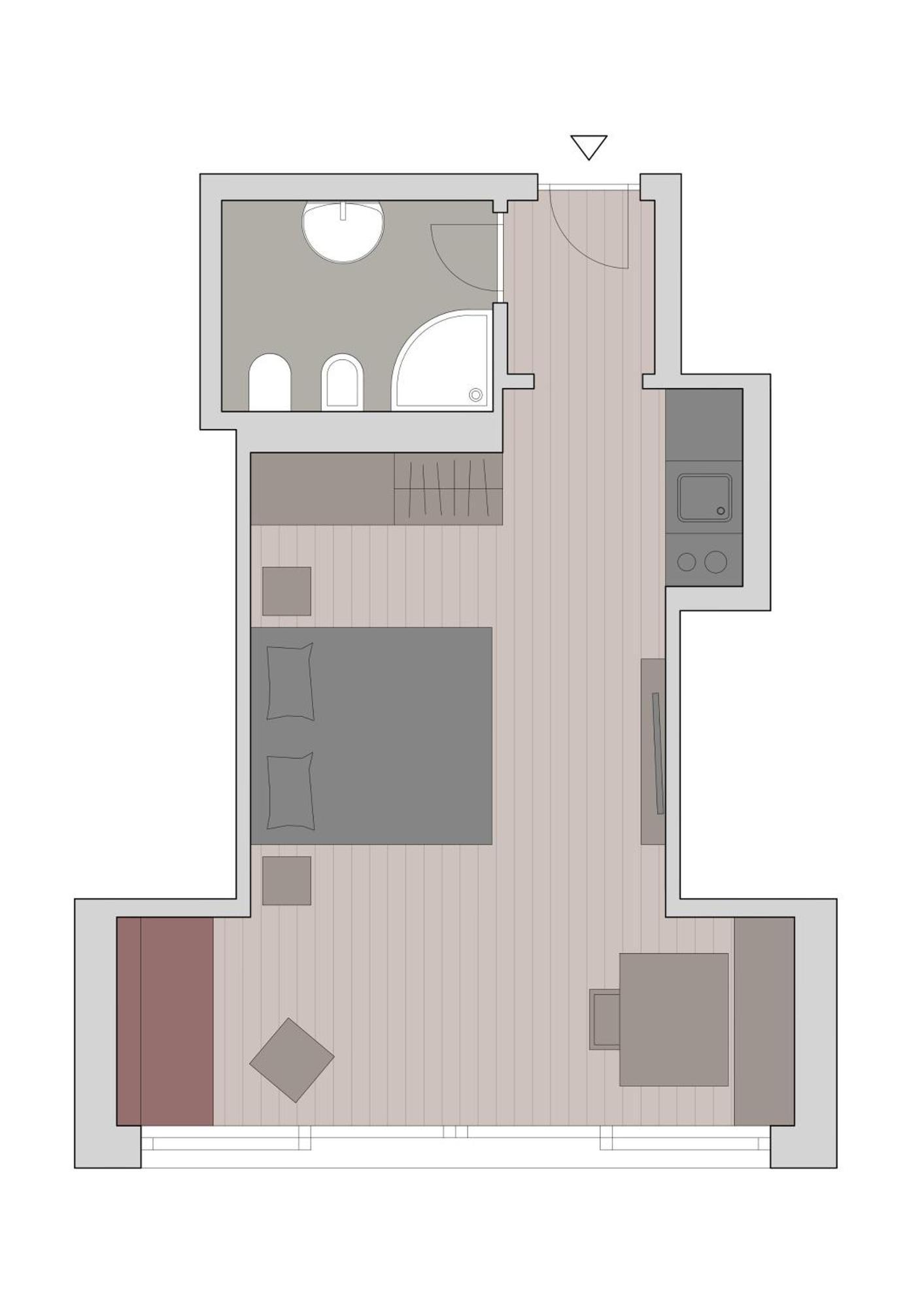 Residence Tombla Ortisei Ruang foto